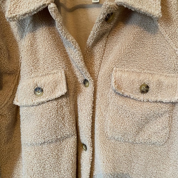 Treasure & Bond Sherpa Button Down - Picture 2 of 5